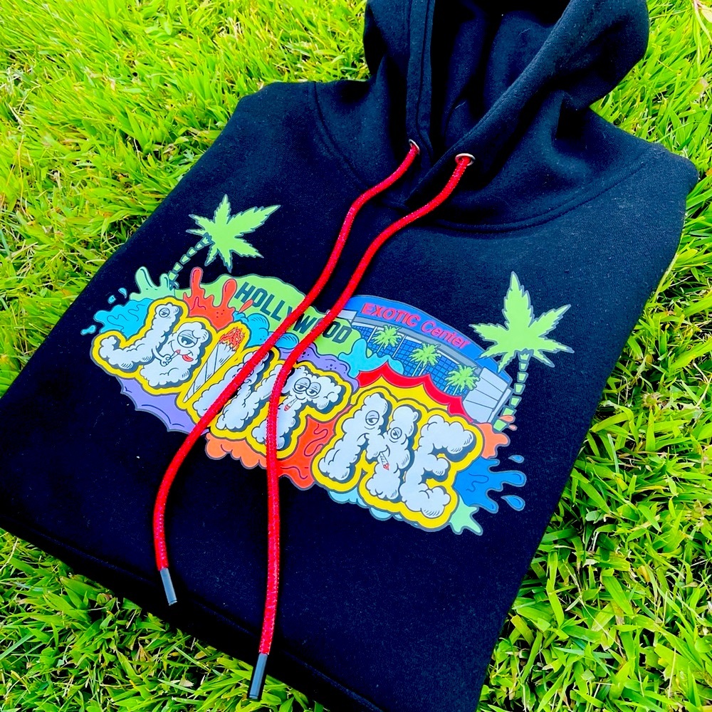 JOINT ME ❤️‍🔥 RED CRYSTAL HOODIE SWAROVSKI